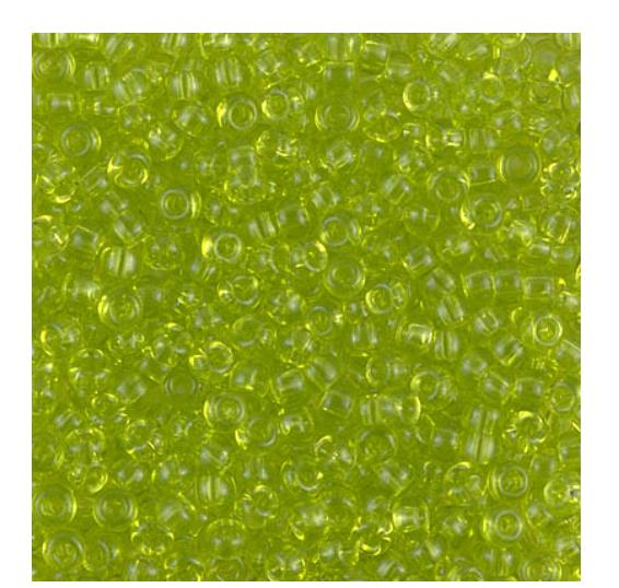 8/0 Transparent Chartreuse, Miyuki Seed Bead, 8-143