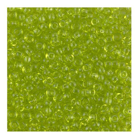 8/0 Transparent Chartreuse, Miyuki Seed Bead, 8-143