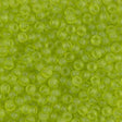 8/0 Matte Transparent Chartreuse, Miyuki Seed Bead, 8-143F