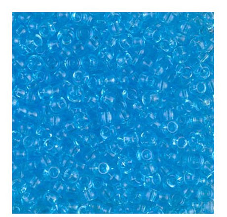 8/0 Transparent Aqua, Miyuki Seed Bead, 8-148