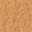11/0 Matte Transparent Light Topaz AB, Miyuki Seed Bead 11-132FR