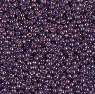 11/0 Violet Gold Luster Miyuki Glass Seed Beads, 1884-10 grams