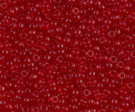 11-141 Transparent Ruby, Miyuki Seed Bead 11/0