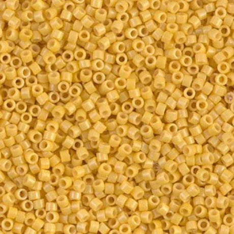DB2102 11/0 Duracoat Opaque Banana Miyuki Delica