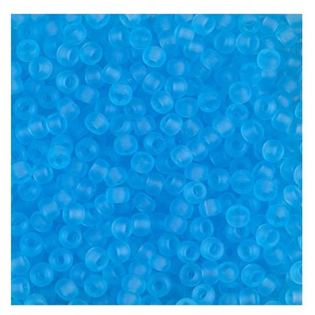 8/0 Matte Transparent Aqua, Miyuki Seed Bead 148F