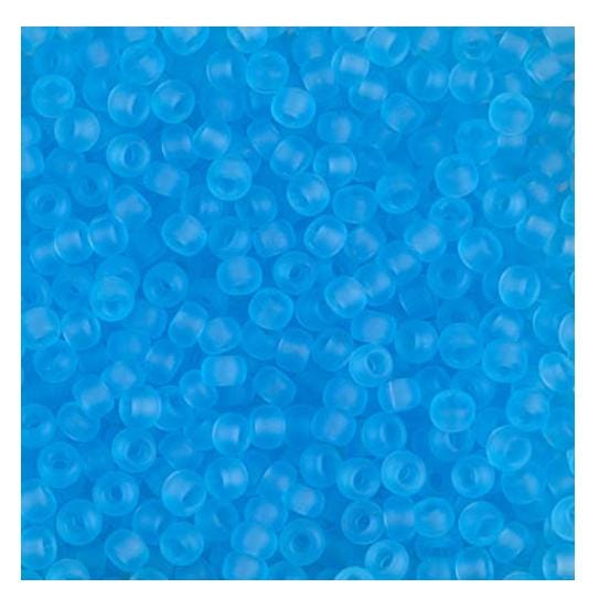 8/0 Matte Transparent Aqua, Miyuki Seed Bead 148F