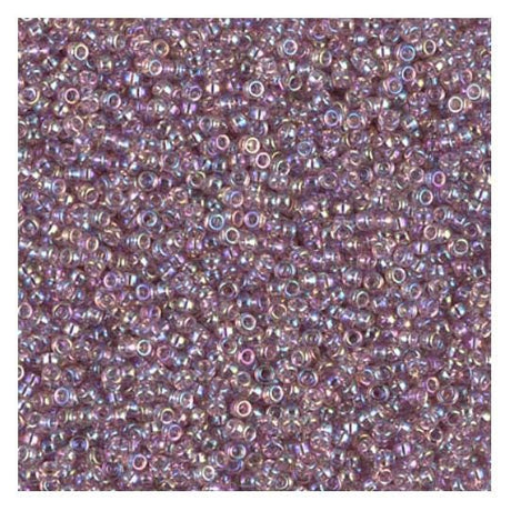 15/0 Transparent Smoky Amethyst AB, Miyuki Seed Bead 256