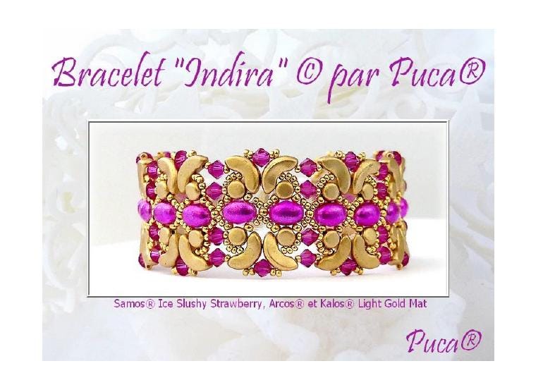 Kalos Par Puca Yellow Gold Metallic Iris, 2 hole - 4MM Bead, 50 beads-Colors are mixed in production see all pictures