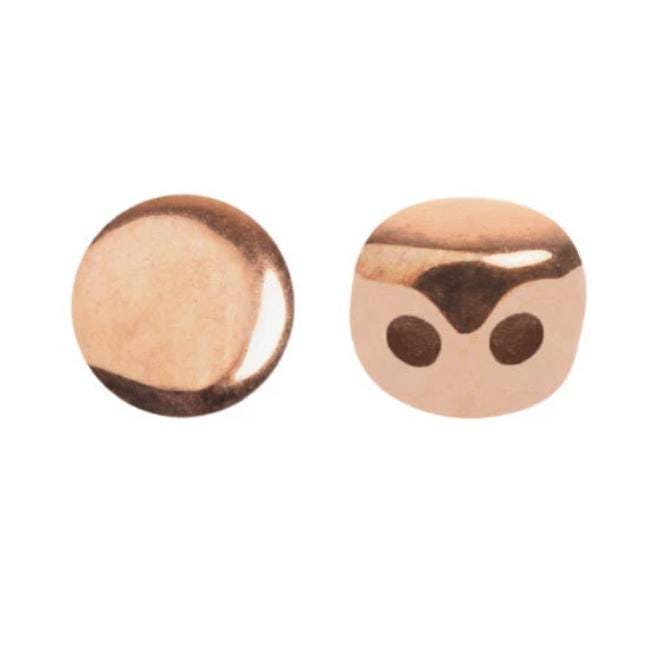 Kalos Par Puca Full Capri Gold, 2 hole - 4MM Bead, 50 beads