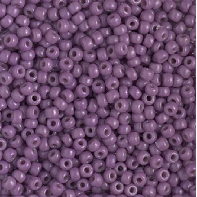 8/0 Duracoat Opaque Dark Orchid, Miyuki Seed Bead, 8-4489