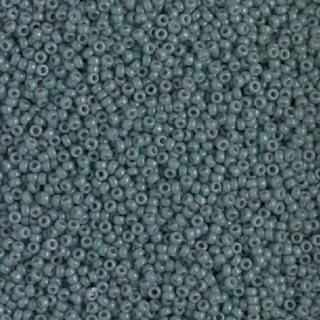 15-4481 Duracoat Opaque Dyed Eucalyptus, Miyuki Seed Bead 15/0