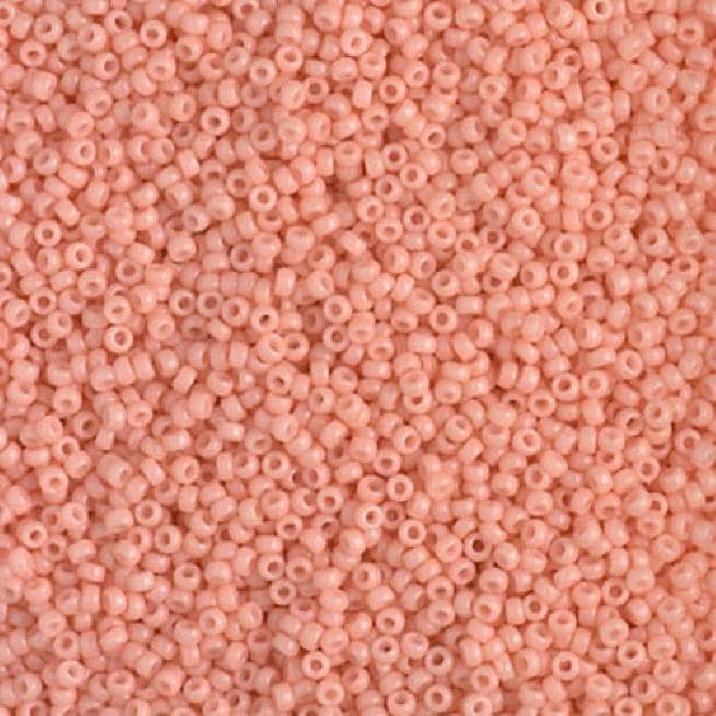 15-4461 Duracoat Dyed Opaque Tea Rose, Miyuki Seed Bead 15/0