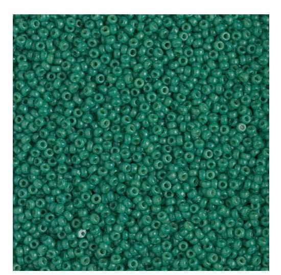 15-4477 Duracoat Dyed Opaque Spruce, Miyuki Seed Bead 15/0