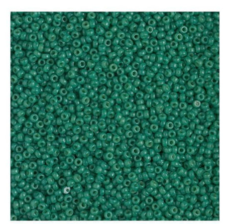15-4477 Duracoat Dyed Opaque Spruce, Miyuki Seed Bead 15/0