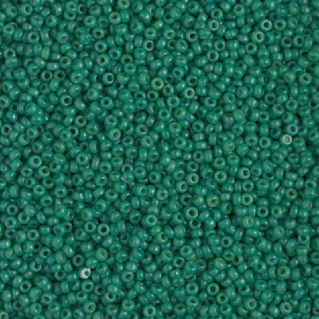 15-4477 Duracoat Dyed Opaque Spruce, Miyuki Seed Bead 15/0