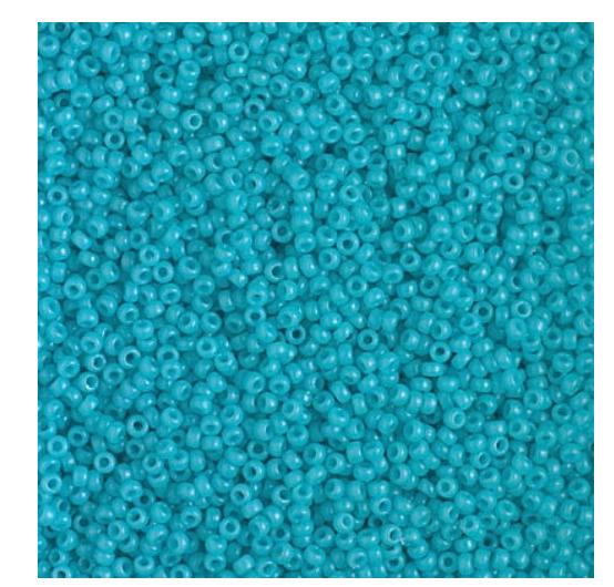 15-4480 Duracoat Dyed Opaque Underwater Blue, Miyuki Seed Bead 15/0