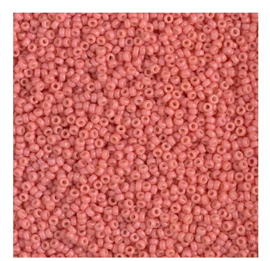 15-4464 Duracoat Dyed Opaque Light Watermelon, Miyuki Seed Bead 15/0