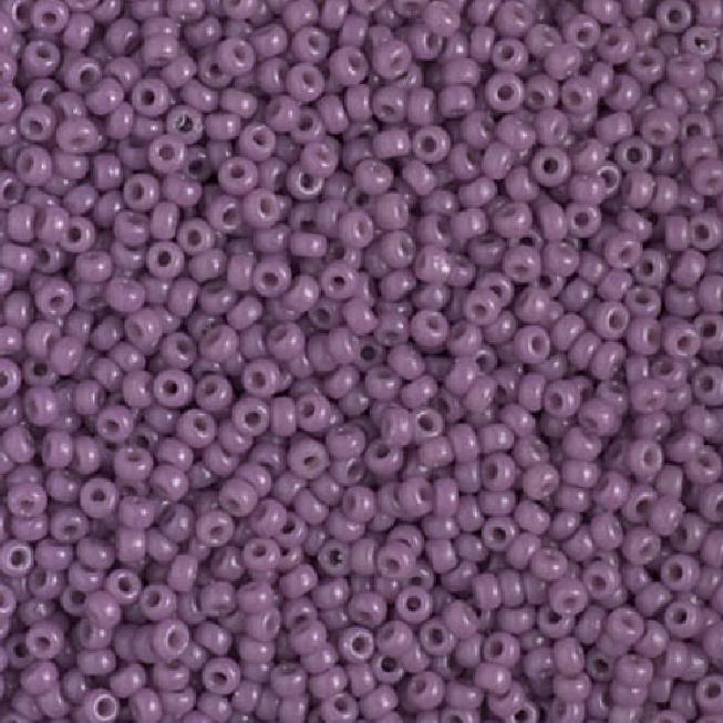 11/0 Duracoat Opaque Dark Orchid, Miyuki Seed Bead, 4489-10 grams
