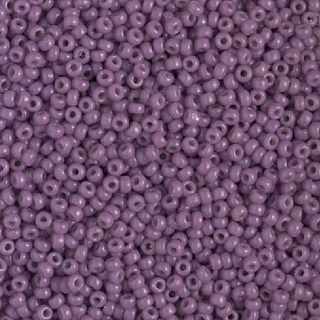 11/0 Duracoat Opaque Dark Orchid, Miyuki Seed Bead, 4489-10 grams