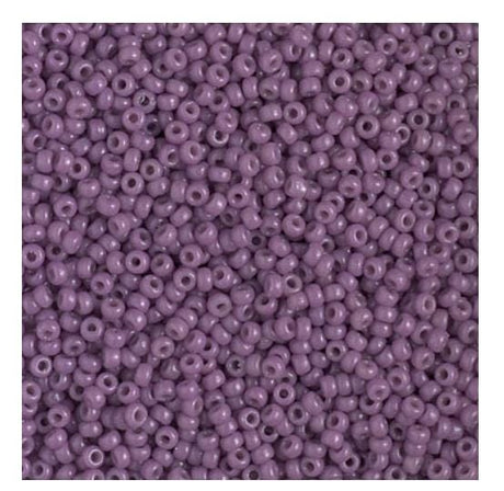 11/0 Duracoat Opaque Dark Orchid, Miyuki Seed Bead, 4489-10 grams