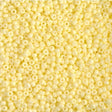 11-4451 Duracoat Dyed Opaque Light Lemon Ice, Miyuki Seed Bead, 11/0