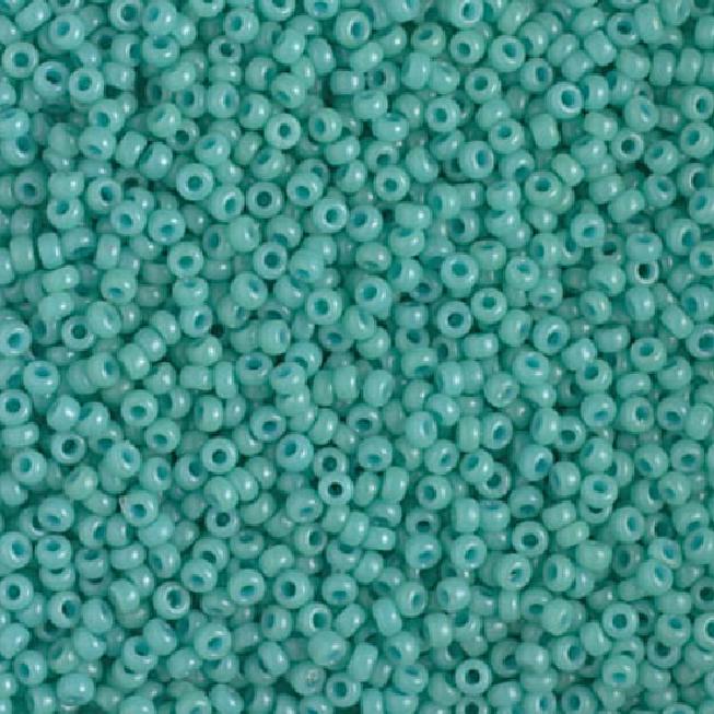 11-4475 Duracoat Dyed Opaque Sea Opal, Miyuki Seed Bead, 11/0