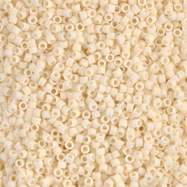 Matte Opaque Dark Cream Miyuki Delica 11/0 DB0762