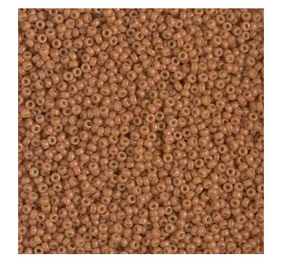 15-4457 Duracoat Dyed Opaque Cedar, Miyuki size Seed Bead, 15/0