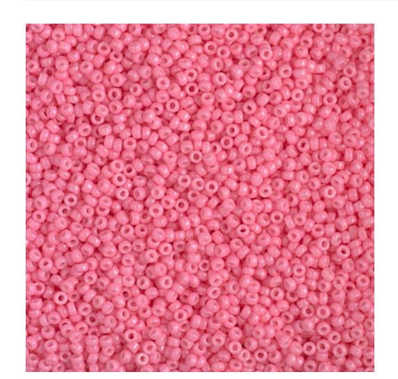 15-4467 Duracoat Dyed Opaque Carnation, Miyuki Seed Bead, 15/0