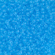 11/0 Matte Transparent Aqua, Miyuki Seed Bead, 11-148F