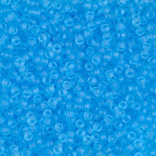 11/0 Matte Transparent Aqua, Miyuki Seed Bead, 11-148F