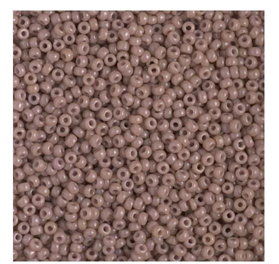 11/0 Duracoat Dyed Miyuki Seed Bead, Opaque Beige, 4455