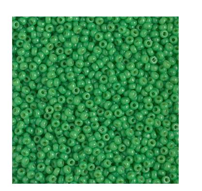 11/0 Duracoat Dyed Miyuki Seed Bead, Opaque Fiji Green, 4462