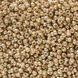 11/0 Duracoat Galvanized Miyuki Seed Beads Light Champagne, 5104