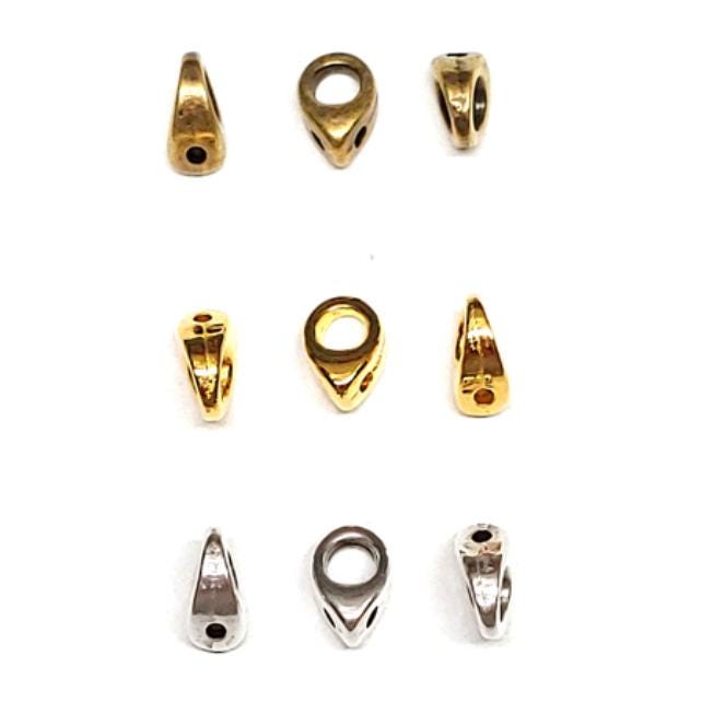 Cymbal Kolympos SuperDuo Bead Ending Jewelry Findings