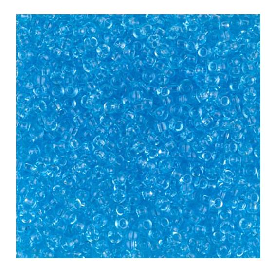 11/0 Transparent Aqua, Miyuki Seed Bead, 11-148