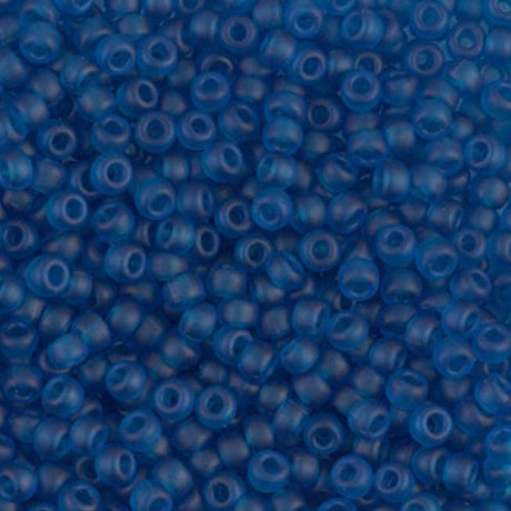 8/0 Matte Transparent Capri Blue, Miyuki Seed Bead, 8-149F