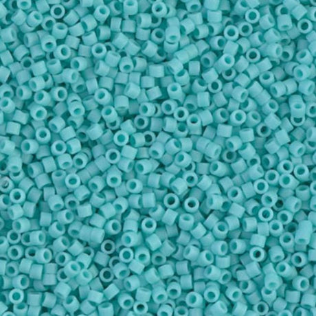DB1586 11/0 Matte Opaque Sea Opal Miyuki Delica