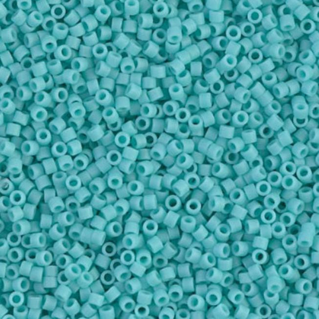 DB1586 11/0 Matte Opaque Sea Opal Miyuki Delica