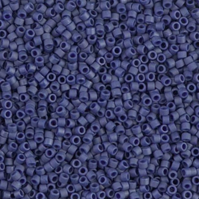Matte Metallic Royal Blue Delica 11/0 DB0377