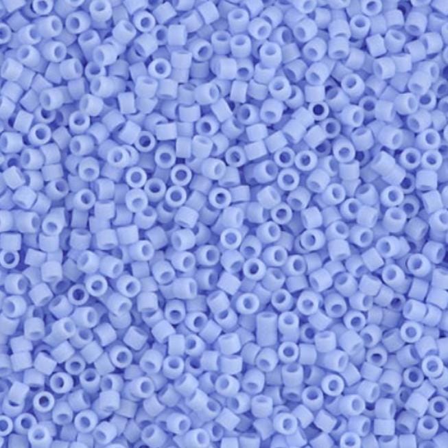 DB1588 11/0 Matte Opaque Agate Blue Miyuki Delica