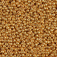 11/0 Duracoat Galvanized Miyuki Glass Seed Bead, Yellow Gold, 4203