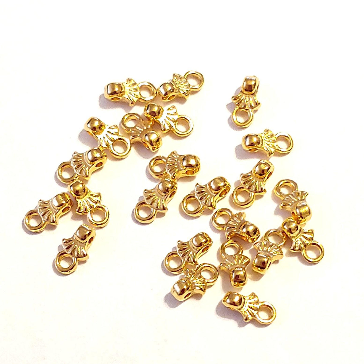 Cymbal Pilos 8/0 Bead Ending, Choose a Color and Quantity, 012326 - 4 pieces