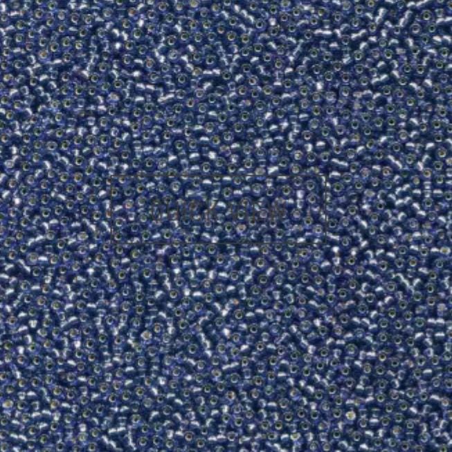 11/0 Duracoat Dyed Prussian Blue Silver Lined, Miyuki 4276 10 grams