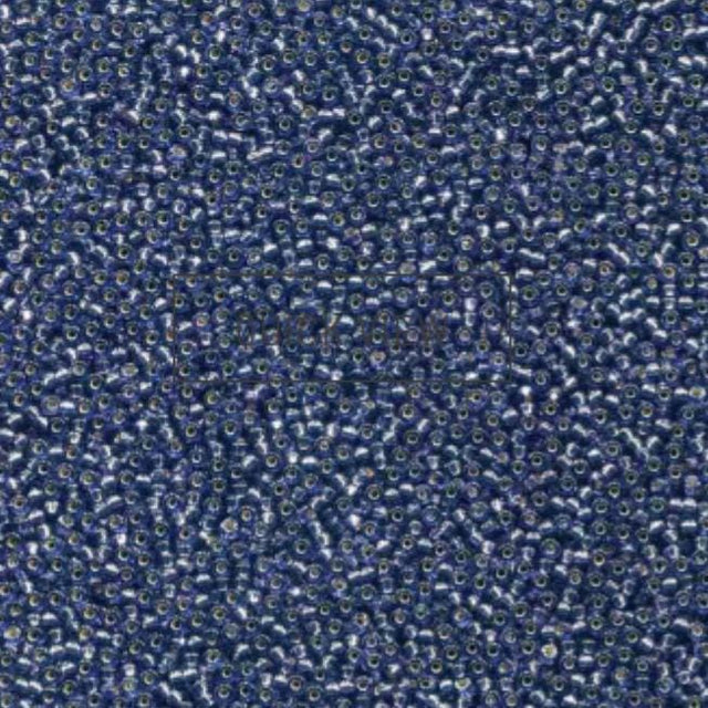 11/0 Duracoat Dyed Prussian Blue Silver Lined, Miyuki 4276 10 grams