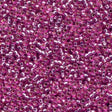 11/0 Duracoat Dyed Hot Pink Silver Lined, Miyuki 4269 10 grams