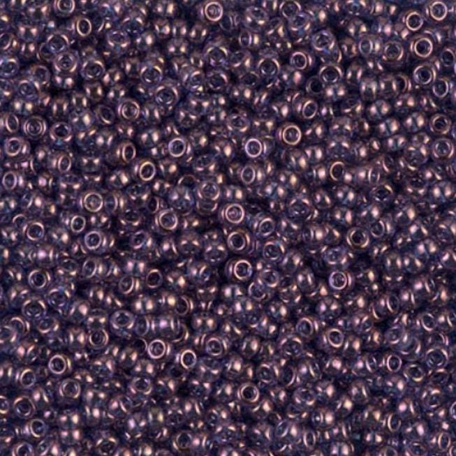 11/0 Violet Gold Luster Miyuki Glass Seed Beads, 1884-10 grams