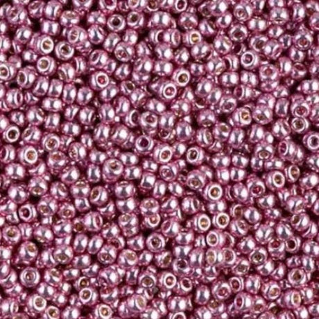 11/0 Duracoat Galvanized Miyuki Glass Seed Bead, Dusty Orchid, D4218
