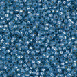 11-4242 Duracoat Dyed Silver Lined Aqua, Miyuki Seed Beads 11/0