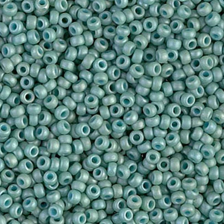 11-2028 Matte Opaque Sea Foam Luster, Miyuki Seed Bead 11/0